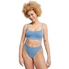 Clothing Sloggi Womens EVER Infused Camomile Tai Blue Polyamide