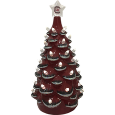 Red Christmas Trees Santa's Workshop 14" NCAA College Team Ceramic LED Christmas Tree