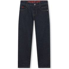 HUGO Kids' Regular Fit Jeans, Rinse