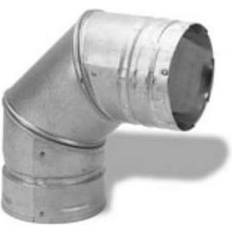 Chimneys PerfectPillows M & G Duravent 4PVP-E90 4 Inch Pelletvent Pro 90 Deg Elbow Stainless