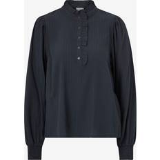 3XL Blusar Kaffe Blus kaDorit Blouse Grå