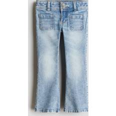 H&M Bukser H&M Jente Blå Flared Leg Jeans 9-10Y