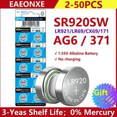 Boton AG6 LR920 371 SR920 1.55V REF402 Batteries