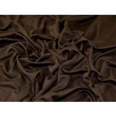 Brown Fabrics Minerva Ponte Roma Double Stretch Knit Fabrics Brown