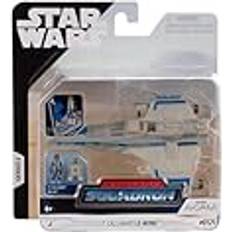 Star Wars Micro Galaxy Squadron SWJ0147 E-Wing offizielles 7,5 cm Fahrzeug mit Figuren