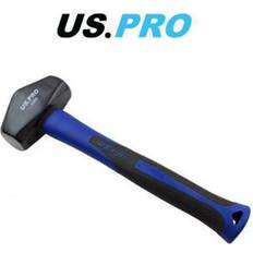 Steel Head Sledge Hammers Lump 0.9kg 2lb Tpr Handle Club Rubber Grip Heavy Duty 3302 Sledge Hammer