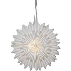 White Advent Stars Star Trading Crystal Paper Ø55 cm White Advent Star