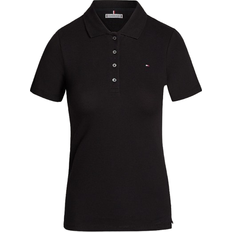 Damen - Slim-fit Poloshirts Tommy Hilfiger Heritage Slim Fit Polo Shirt - Black