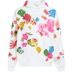 Florals Sweaters Marni Floral Hoodie - Natural White