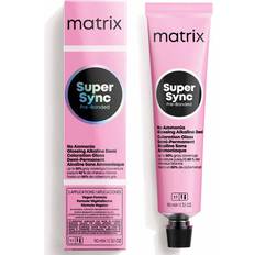 Matrix Semi-Permanent Hair Dyes Matrix Super Sync Pre-Bonded Glossing Alkaline Demi-Permanent Hair Colour 6BR Brown Red 90ml