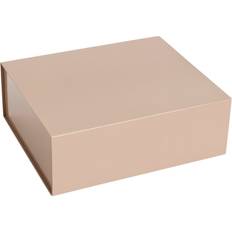 Plast Krukor & Planteringskärl Hay Colour Storage Medium Låda 29.5x35 cm Nougat