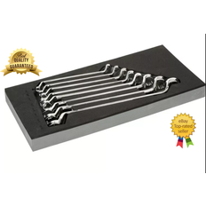 Halfords Advanced 8 Piece Offset Set Open-Ended Spanner