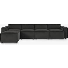Wool Sofas Swyft Model 03 Grand 4 Seater with Ottoman Sofa