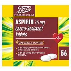 Aspirin 75 mg Gastro-Resistant 56 Tablets