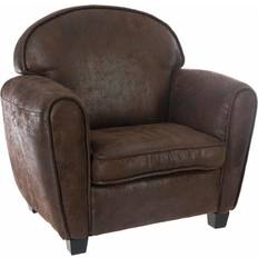 Marron Fauteuils Atmosphera Club Enfant Marron Fauteuil