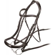Bridles Shires Velociti Ergonomic Cavesson Bridle Havana: Extra Full