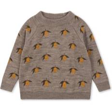 Konges Sløjd Overdele Børnetøj Konges Sløjd Belou Lemon Knit Blouse Lemon 9-10Y