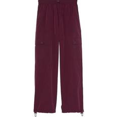 Polyamide - Women Pants PINK Parachute Cargo Pants - Wild Rose