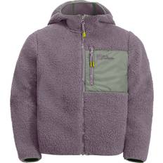 Ragazzo Indumenti in pile Jack Wolfskin Bambino Giacca con cappuccio Ice Curl - Viola