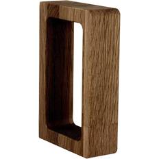 Towel Holder Dark Stain Matt
