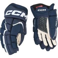 CCM Guanti Hockey Navy/Bianco Anziani JETSPEED FT680 blu navy