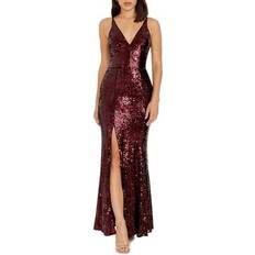 Evening Gowns - Red Dresses Dress The Population Iris Sequin Gown