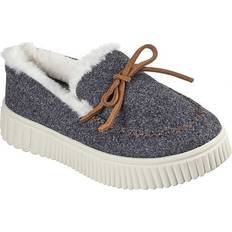 Skechers Women Slippers Skechers Women's Cozy Ojai Slipper Dark Gray Textile/Synthetic