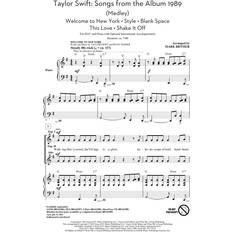 Country CDs Hal Leonard Taylor Swift: Songs From The Album 1989 Medley Ssa By Taylor Swift Arranged By Mark Brymer (CD)