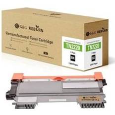 G&G Toner Remplace Brother TN-2220 TN2010 Noir 2600 Pages