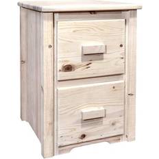 Transparent Storage Cabinets Montana Woodworks Homestead Collection File 2 Drawer Lacquered Storage Cabinet