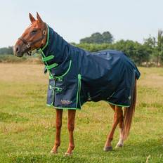 Gallop Equestrian Trojan Lightweight Combo Turnout Rug in Blue, 6FT6, Polyester/Nylon Charlies