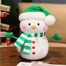 Toys Veishet Style E Christmas Snowman Plush Toy Cute Cartoon Children Birthday Holiday Gift Doll