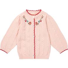 Volanger Koftor Barnkläder Flöss Pink Bella Cardigan år/110