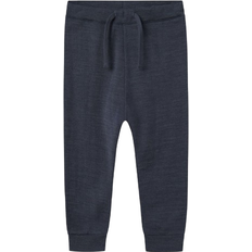 Lana Merino Pantaloni Name It Wesso Wool Sweatpant - Ombre Blue (13229041)