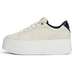 Tommy Hilfiger 42 Sneakers Tommy Hilfiger Sneakers Th Platform Sneaker Triangle FW0FW08115 Beige