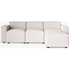 Wool Sofas Swyft Model with Ottoman Sofa 3 Seater