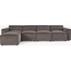Wool Sofas Swyft Model 03 Grand 4 Seater with Ottoman Sofa