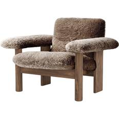 Audo Copenhagen Lænestole Audo Copenhagen Brasilia Sheepskin Low Back Lounge Armchair