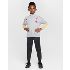 Liverpool FC Football Kits Nike FC Liverpool Strike Third Nike Dri-FIT Fußball-Trainingsanzug aus Strickmaterial jüngere Kinder Grau