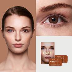 Swati Brown Coloured Contact Lenses 1 Pair