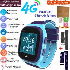 Aihontai Kids Smart Watch 4G GPS Wifi SOS Tracker IP67 Waterproof