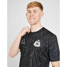 adidas Newcastle United FC Pre Match Shirt Black Mens