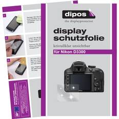 Dipos 6x Screen Protector Nikon D3300 Crystal