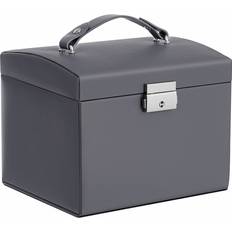 Grå Smykkeskrin Pricenet jewellery box, Grey 3-Tier