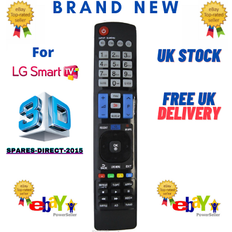 LG Remote Controls LG AKB73615362 2000-2019 3D LCD LED Smart TV's