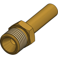 IGT Gas Ø8mm rørstuds LH1/4" gevind blister