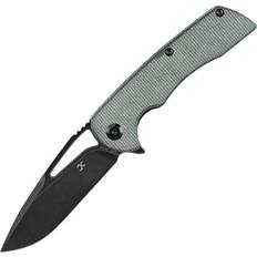 Kansept Knives Kryo Framelock Green Micarta Pocket knife