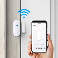 Sehomy 1 Pack WiFi Door Sensor Alarm