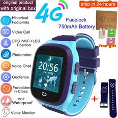 Aihontai Kids Smart Watch 4G GPS Wifi Video Call SOS Tracker IP67 Waterproof