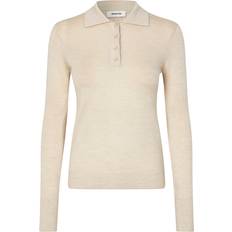 Uld Polotrøjer Modström Forudbestilling Hirokimd Polo Summer Sand